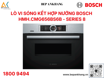 Lò nướng kết hợp vi sóng Bosch HMH.CMG656BS6B - Germany